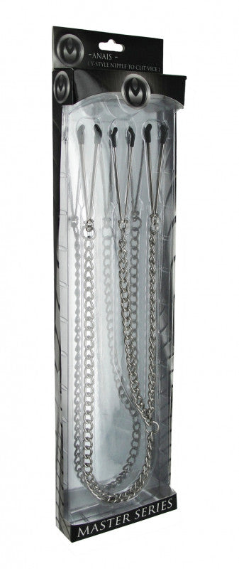 Nipple to Clit Tweezer Clamp Set