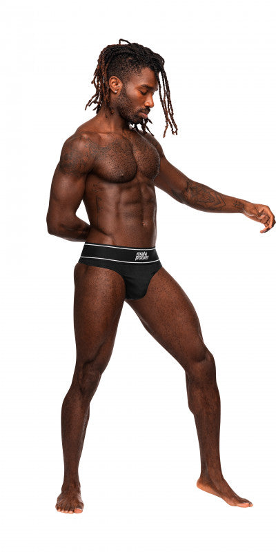 Modal Rib Bong Thong - X-Large - Black
