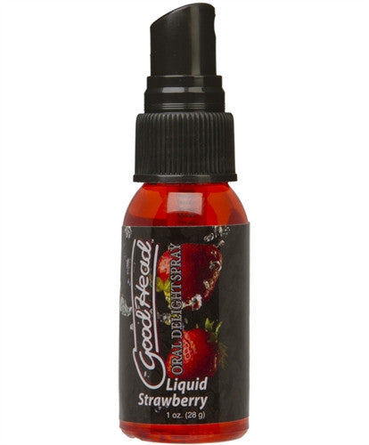 Goodhead Oral Delight Spray Liquid Strawberry - 1 Oz.