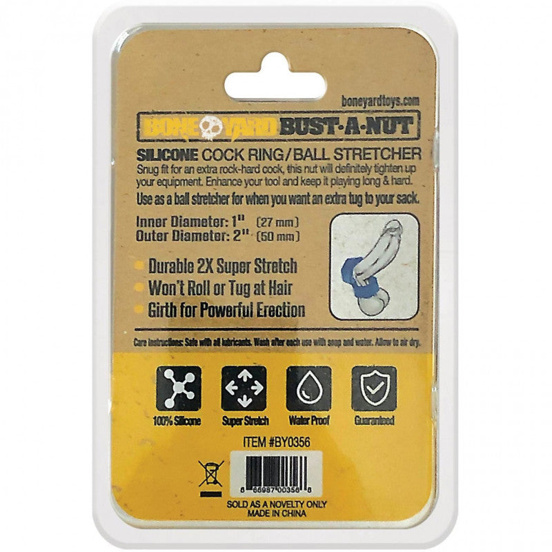 Bust a Nut  Ring - Blue