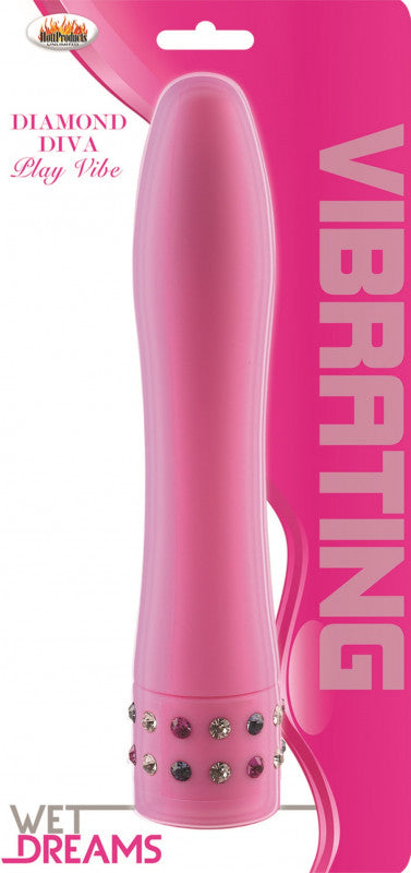 Wet Dreams Diamond Diva Play Vibe - Pink - SomethingSexyPlanet Wet Dreams Diamond Diva Play Vibe - Pink - SomethingSexyPlanet