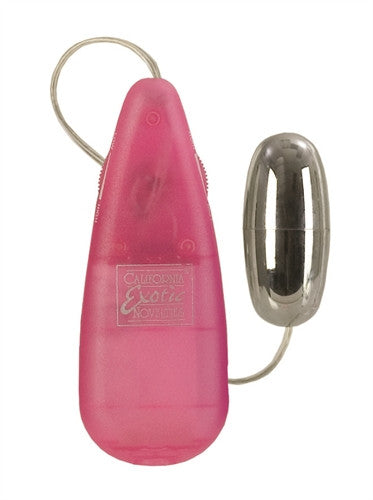 Teardrop Bullet Pink Oval Battery Case