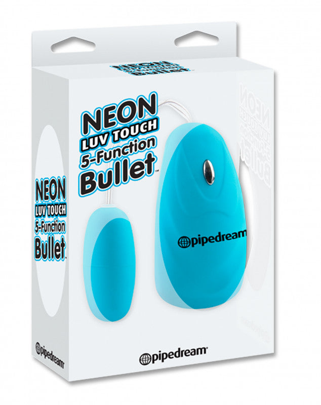 Neon Luv Touch 5 Function Bullet Blue
