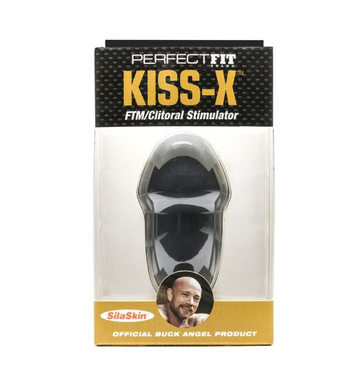 Kiss-X Silaskin Ftm/ Clitoral Stimulator - Black