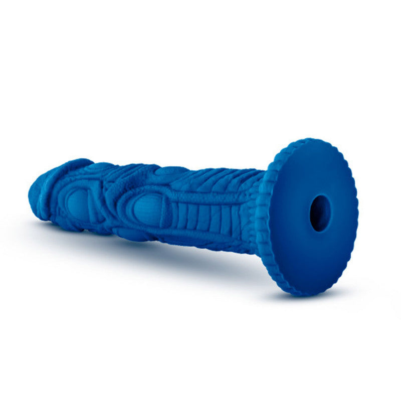The Realm - Draken - Lock on Dildo - Blue