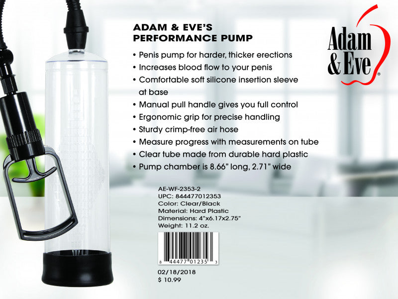 Adam & Eve's Performance Pump
