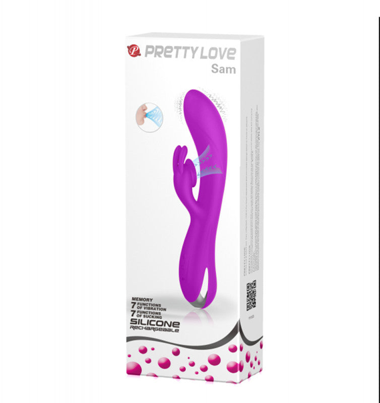 Pretty Love Sam Come Hither Sucking Rabbit -  Fuchsia
