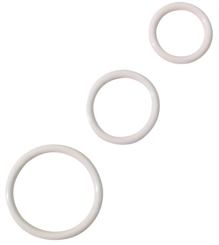 Soft C-Ring Set White