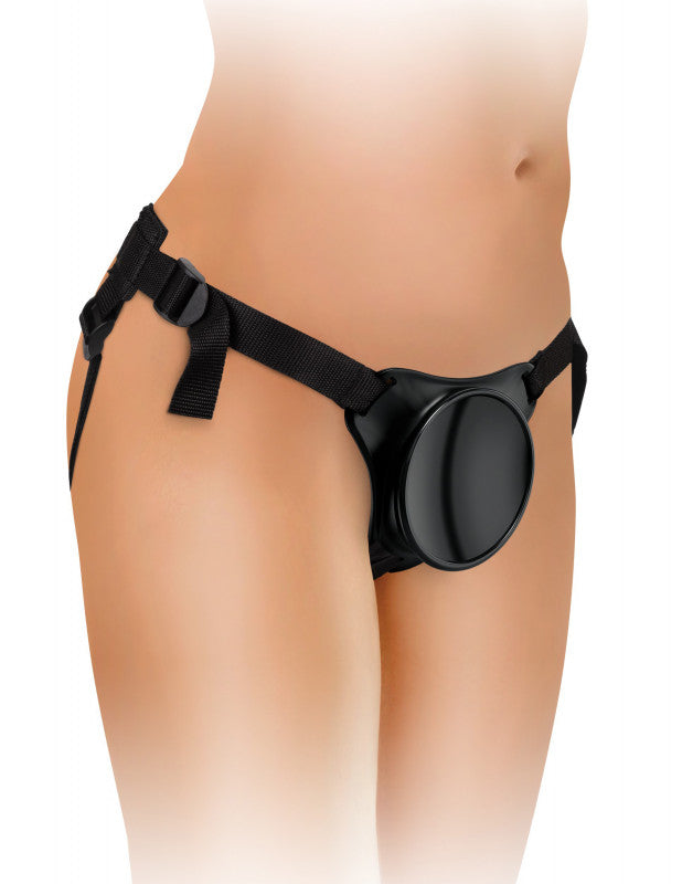 King  Elite Beginner's Body Dock Strap-on  Harness - Black