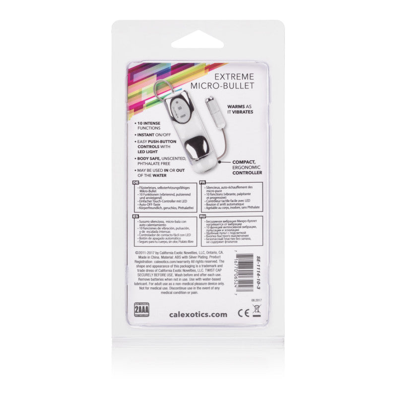 Extreme Pure Gold Micro Bullet Silver