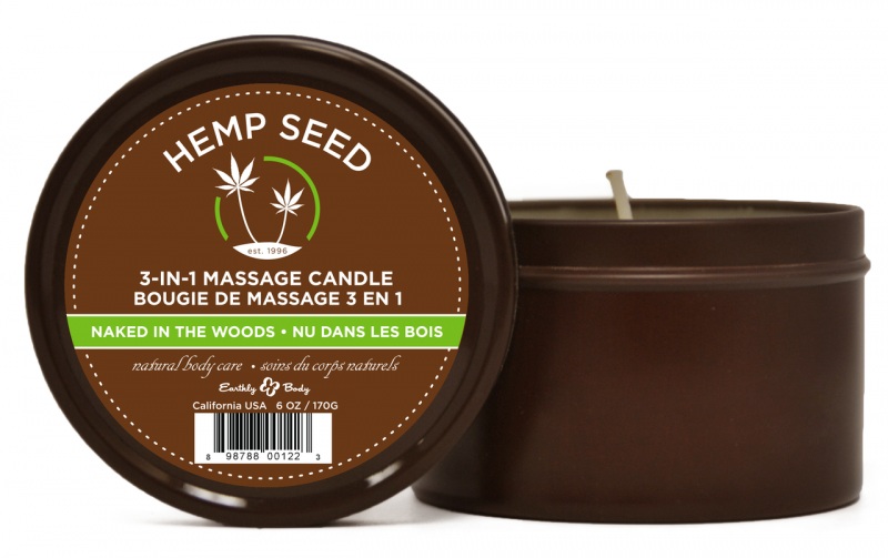 Naked in the Woods Suntouched Candle With Hemp - 6 Oz.