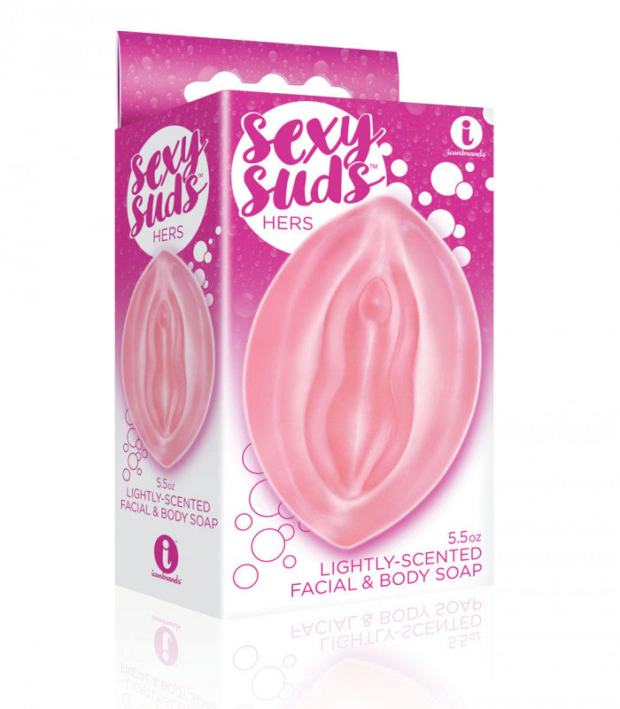 The 9&#39;s Sexy Suds Light Scented Facial and Body Vagina Soap