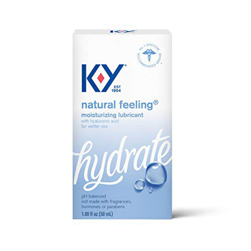 K-Y Natural Feeling Lube With Hyaluronic Acid -  1.69  Fl Oz / 50 ml