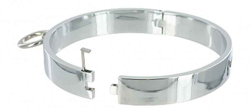 Chrome Slave Collar - Medium/ Large