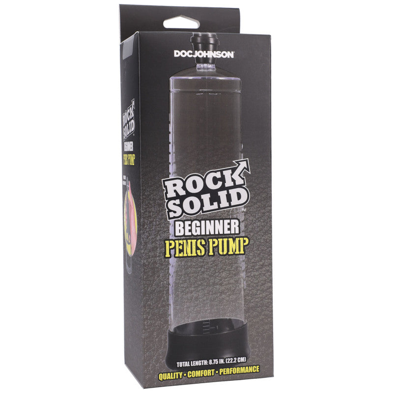 Rock Solid - Beginner  Pump - Black/clear