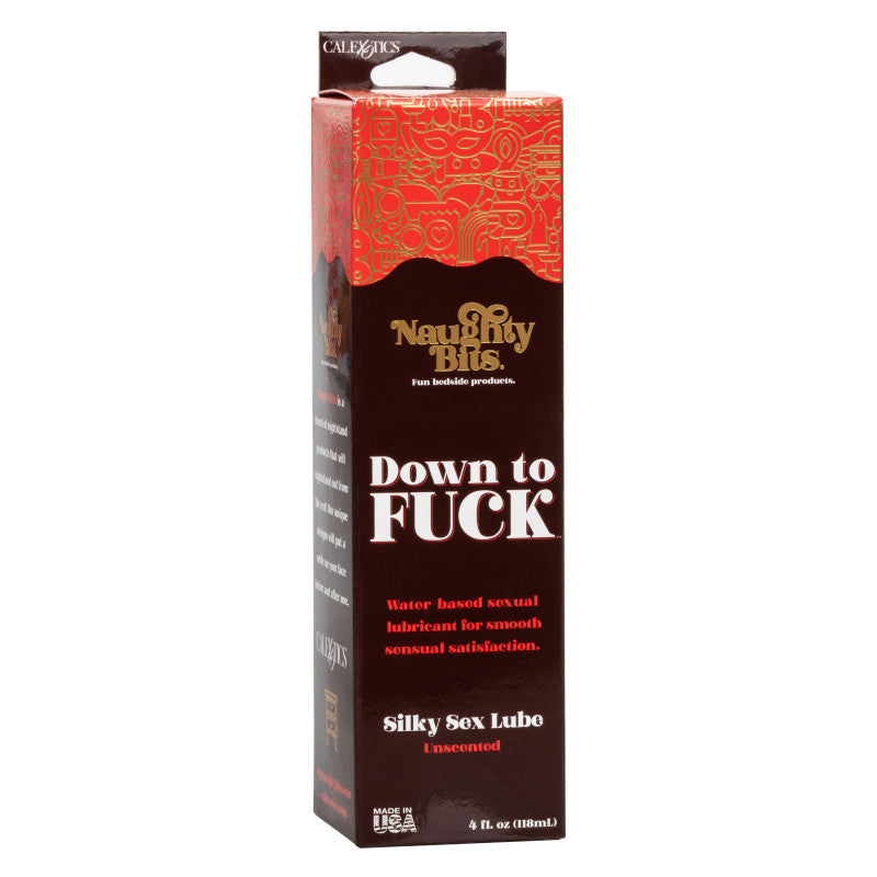 Naughty Bits Down to F Silky Sex Lube -  Boxed
