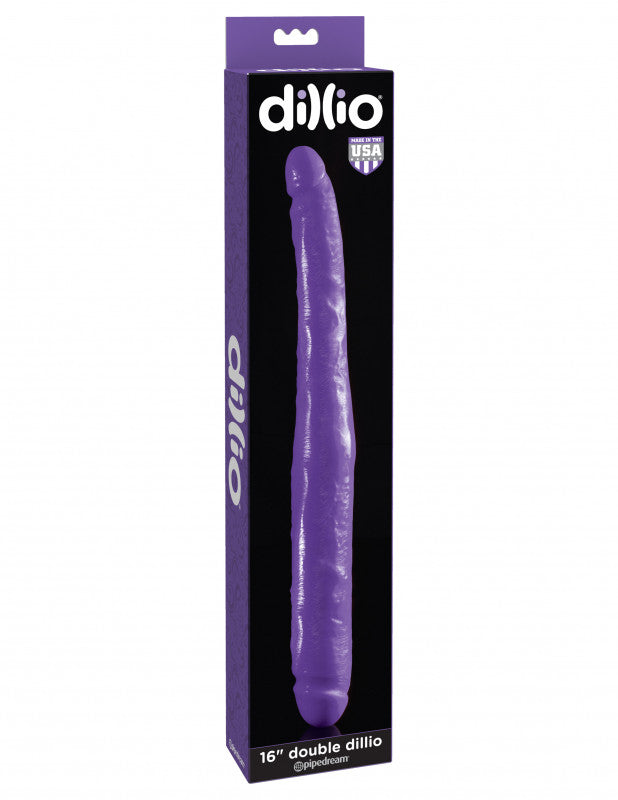 Dillio Purple - 16&quot; Double Dillio