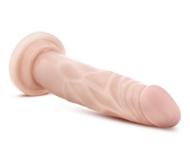 Dr. Skin Silicone - Dr. Carter - 7 Inch With Suction Cup - Vanilla