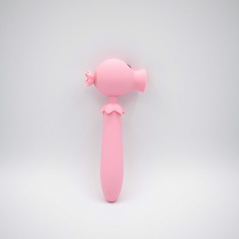 Lick n' Stick  Flicker and G-Spot Vibrator -  Pink
