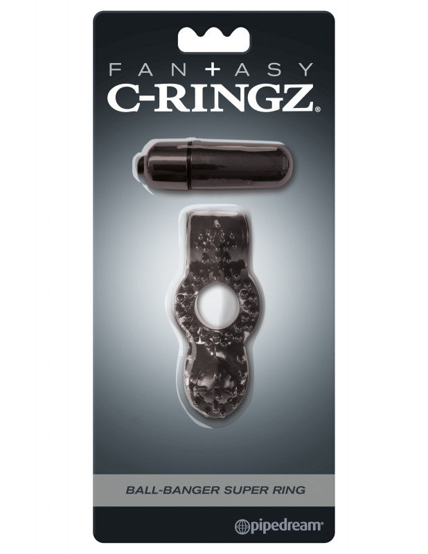 Fantasy C-Ringz Ball-Banger Super Ring Black