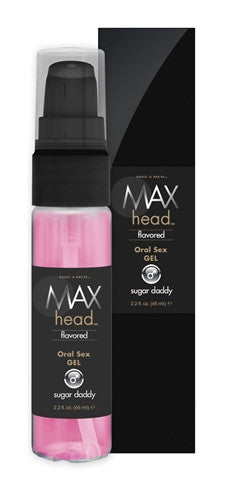 Max 4 Men Max Head Flavored Oral Sex Gel - Sugar Daddy - 2.2 Oz.