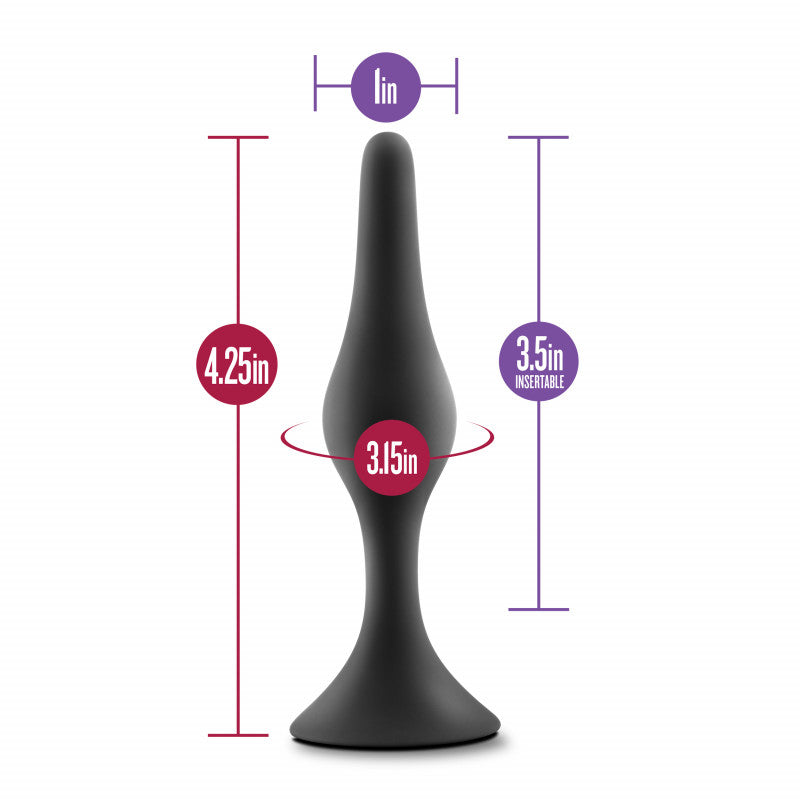 Luxe - Beginner Plug Medium - Black