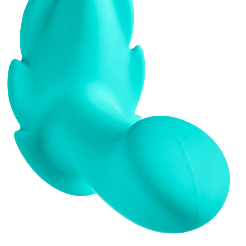 Partner Panty Leaf Vibrator With Remote Control -  Teal