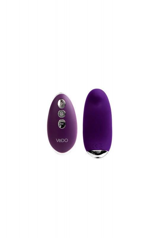 Niki Rechargeable Flexible Magnetic Panty Vibe -  Purple