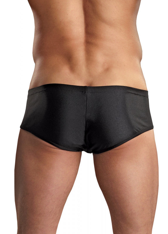 Euro Male Spandex - Micro Mini Pouch Short - Medium - Black