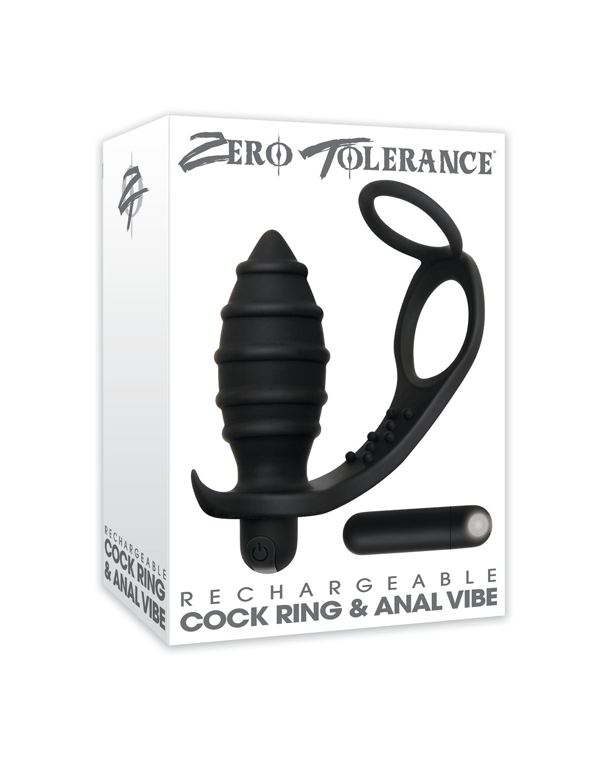 Rechargeable Anal Cock Ring & Anal Vibe