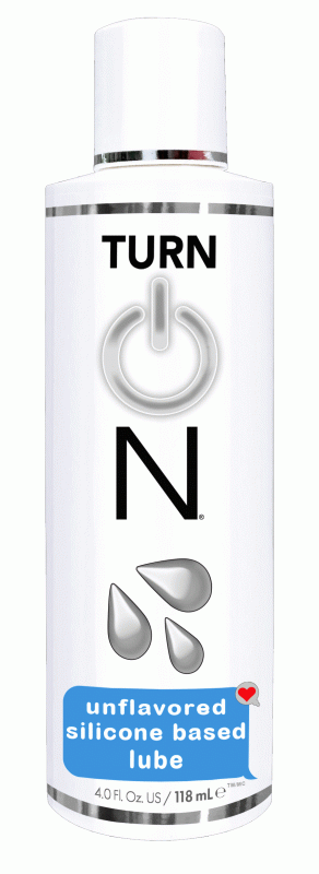 Turn on Unflavored Silicone Lube - 4 Fl. Oz