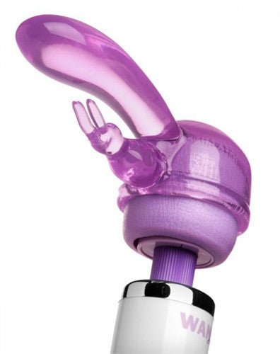 Orginal Rabbit Dual Stimulation Wand Attachment - Purple - We-Ab935