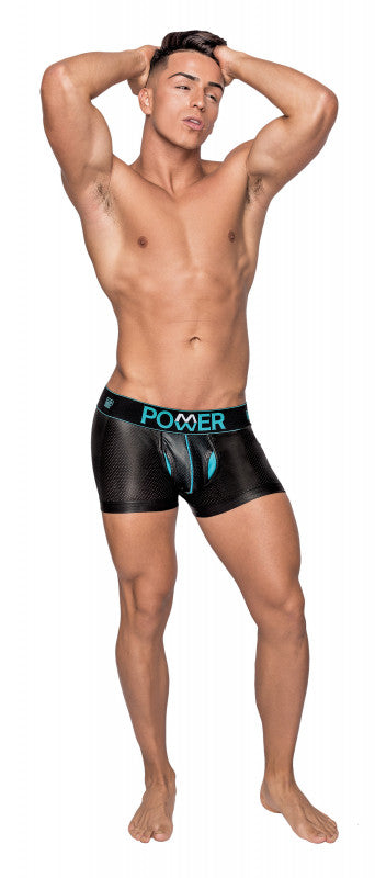 Lazer Mesh - Mini Short - Medium - Black