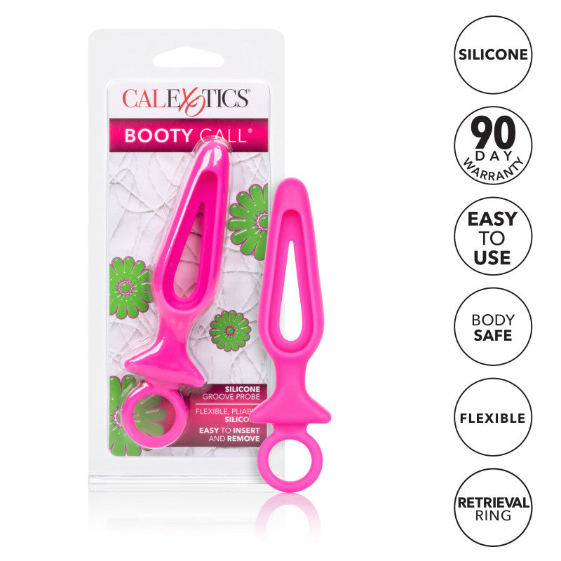 Booty Call Silicone Groove Probe - Pink