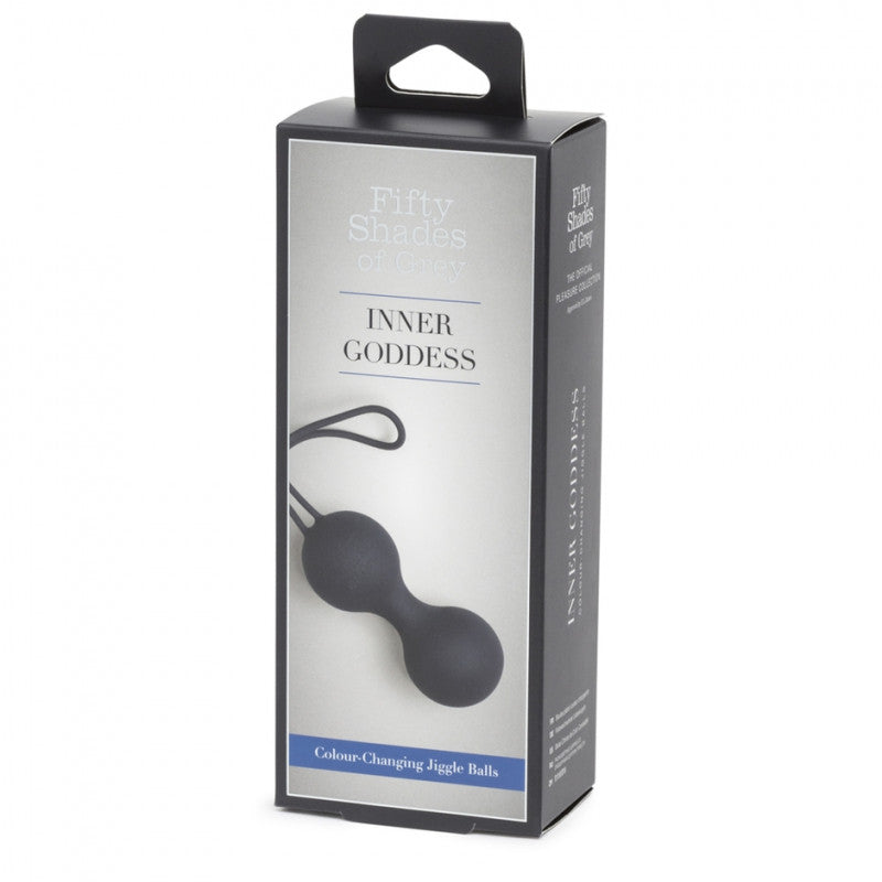 Fifty Shades of Grey Inner Goddess Color-Changing Jiggle Balls 3.1oz
