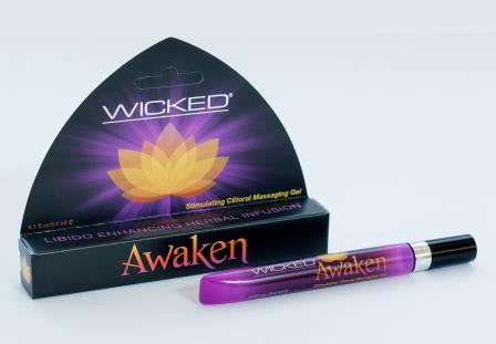 Awaken - Stimulating  Massaging Gel - 0.3 Fl. Oz. / 8.6ml