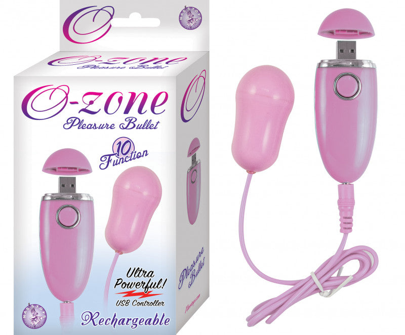 Ozone Pleasure Bullet - Pink