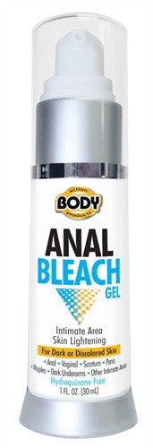 Body Action Anal Bleach Gel - 1 Oz.