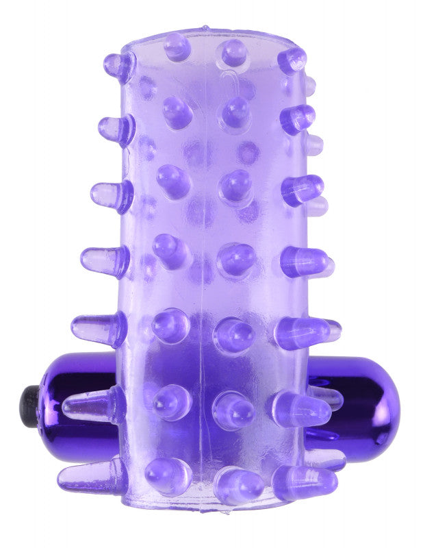 Fantasy C-Ringz Vibrating Super Sleeve Purple