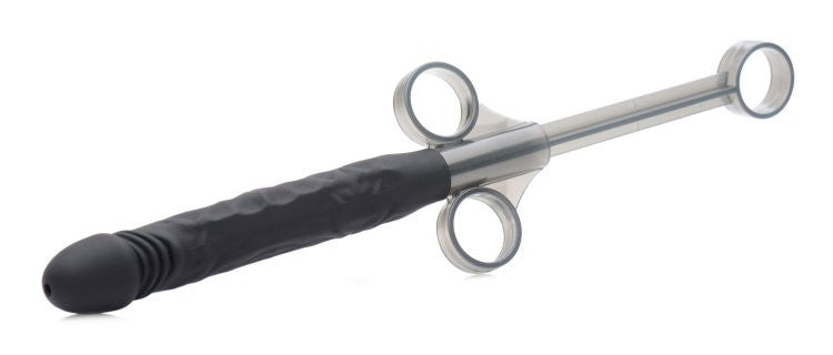 Jizz Shooter Silicone Dildo Lube Launcher