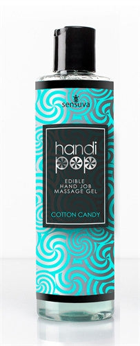 Handi Pop Handjob Massage Gel - Cotton Candy - 4.2 Oz.