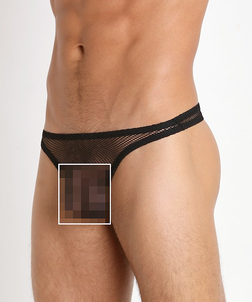 Bong Thong Stretch Net Black Large-Extra Large