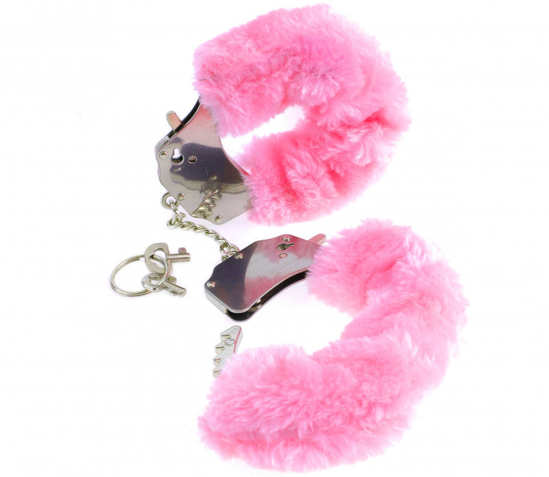 Furry Cuffs - Pink