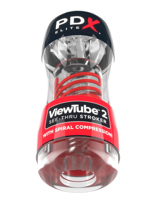 Pdx Elite Viewtube 2 Stroker - Clear