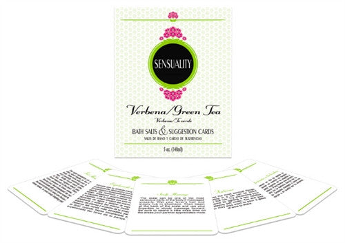 Sensuality Bath Set - Verbena and Green Tea