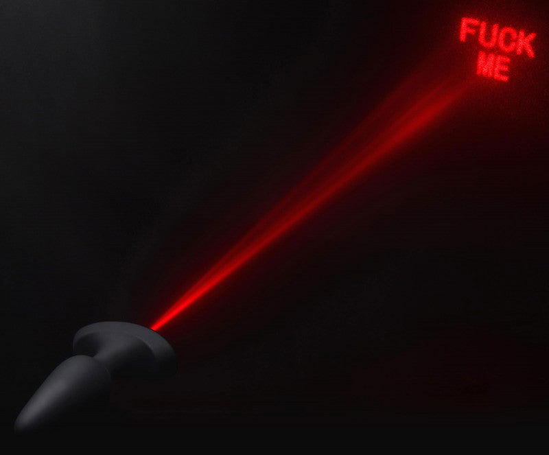 Laser F Me Anal Plug With Remote Control - Small