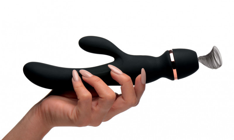 Shegasm Supreme 3 in 1 Silicone Suction Rabbit Vibe