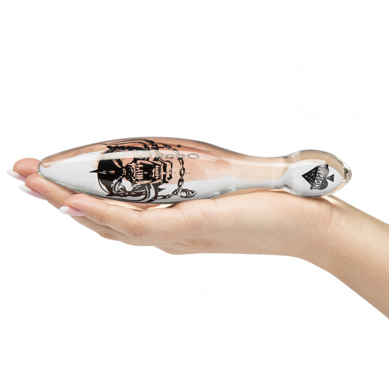Motorhead Bomber Rock Hard Massage Missile - Clear & Black