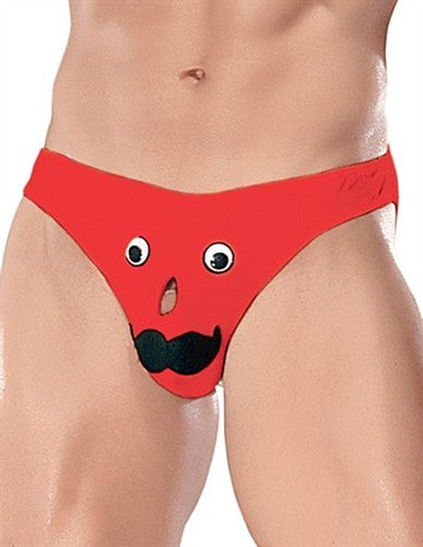 Mr. Nose Bikini - Red - One Size