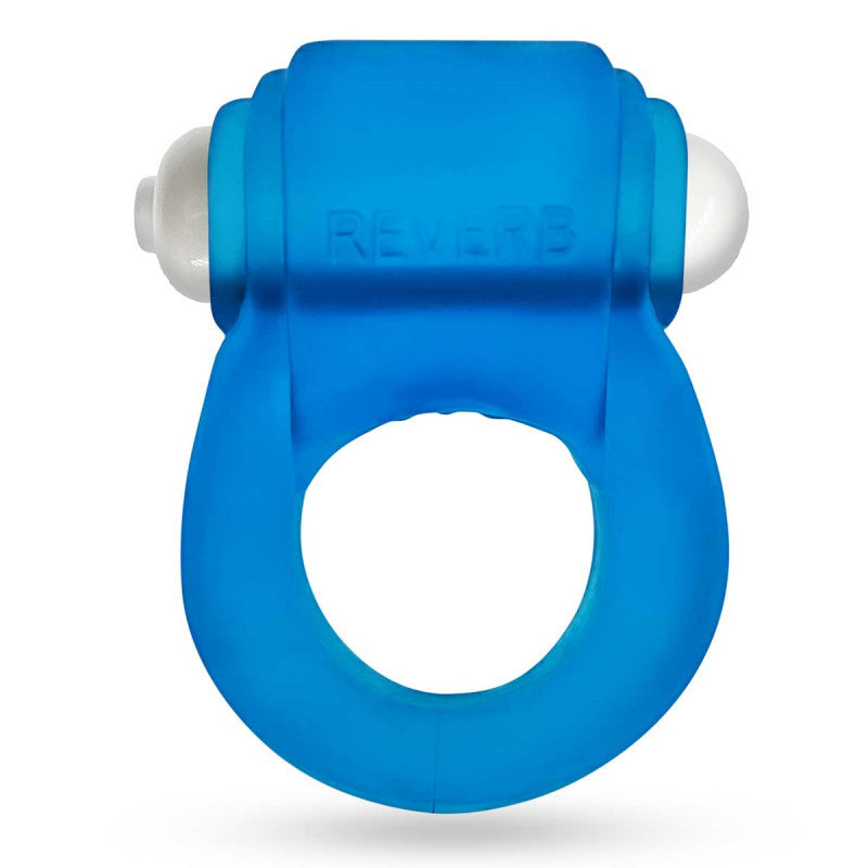 Glow  Ring With Led - Blue Ice